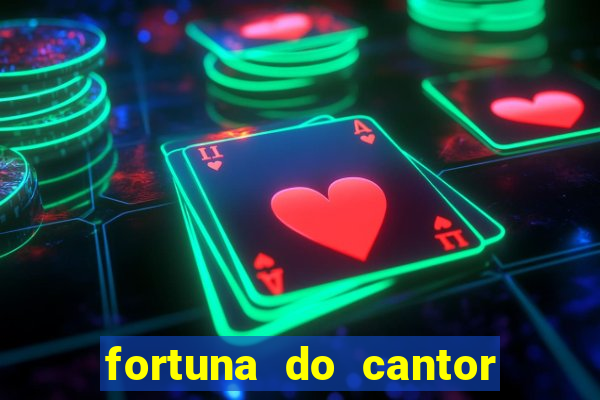 fortuna do cantor sorocaba 2023